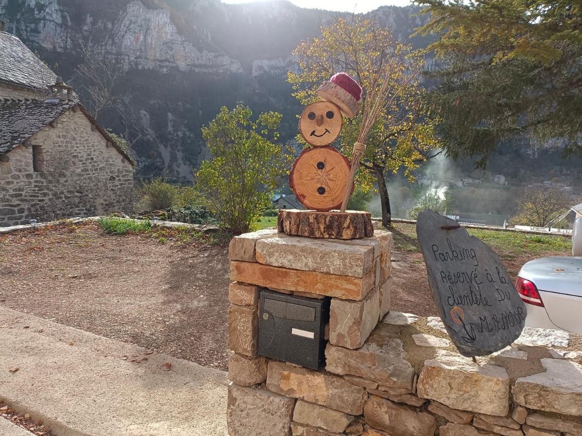 La Voutee 5 Epis Avec Bain Finlandais Prive Au Manoir Du Charme Gorges Du Tarn Bed & Breakfast Quezac  ภายนอก รูปภาพ