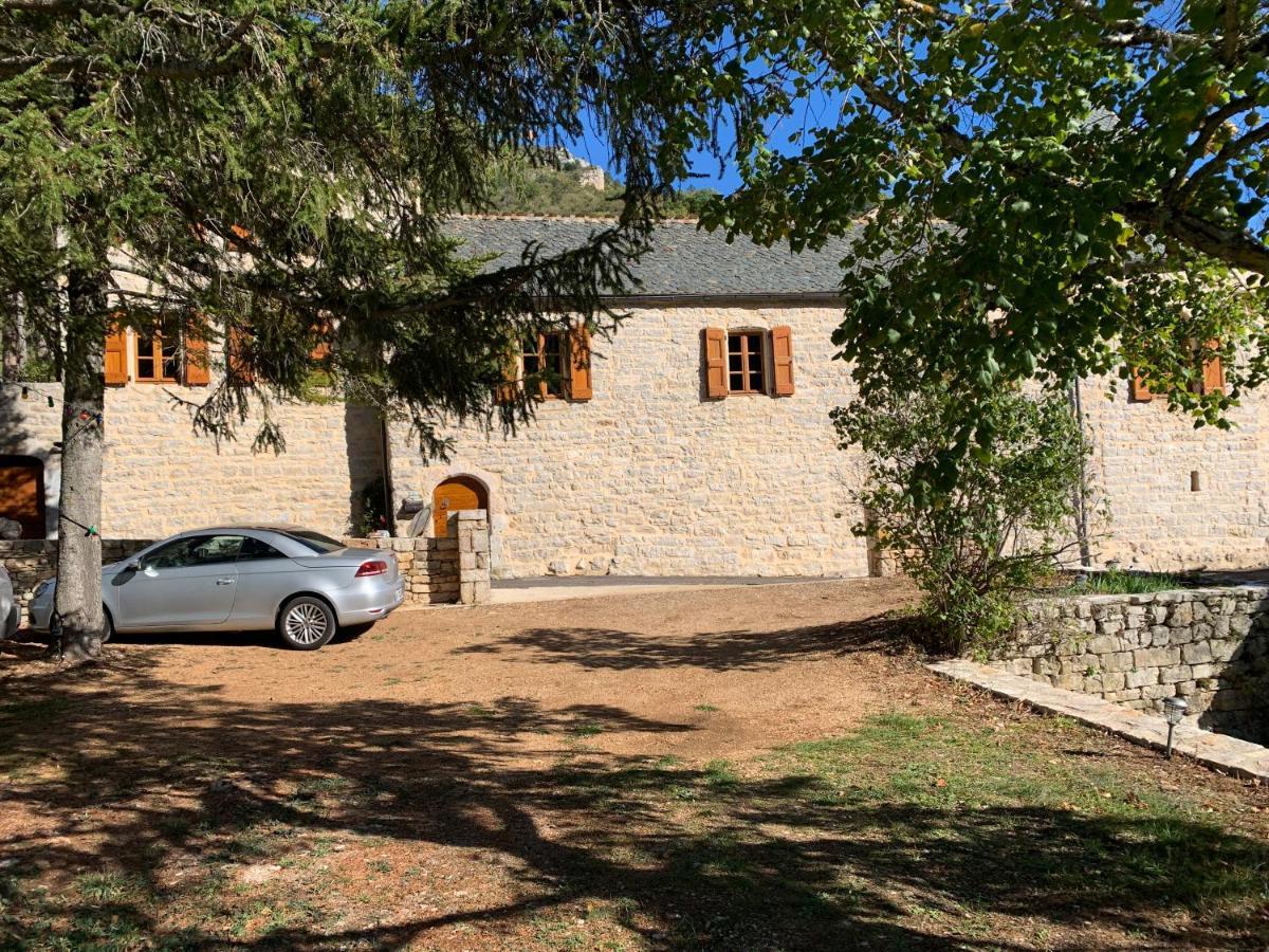 La Voutee 5 Epis Avec Bain Finlandais Prive Au Manoir Du Charme Gorges Du Tarn Bed & Breakfast Quezac  ภายนอก รูปภาพ