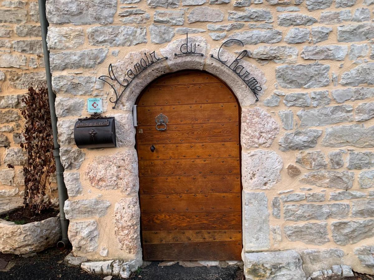 La Voutee 5 Epis Avec Bain Finlandais Prive Au Manoir Du Charme Gorges Du Tarn Bed & Breakfast Quezac  ภายนอก รูปภาพ